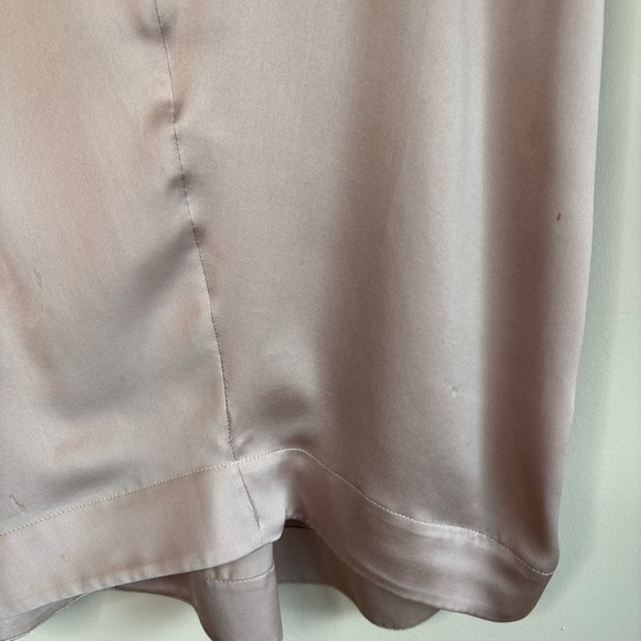 Stella McCartney 100% Silk Blouse with Sheer and Layered Ribbon Detail - Picture 5 of 9
